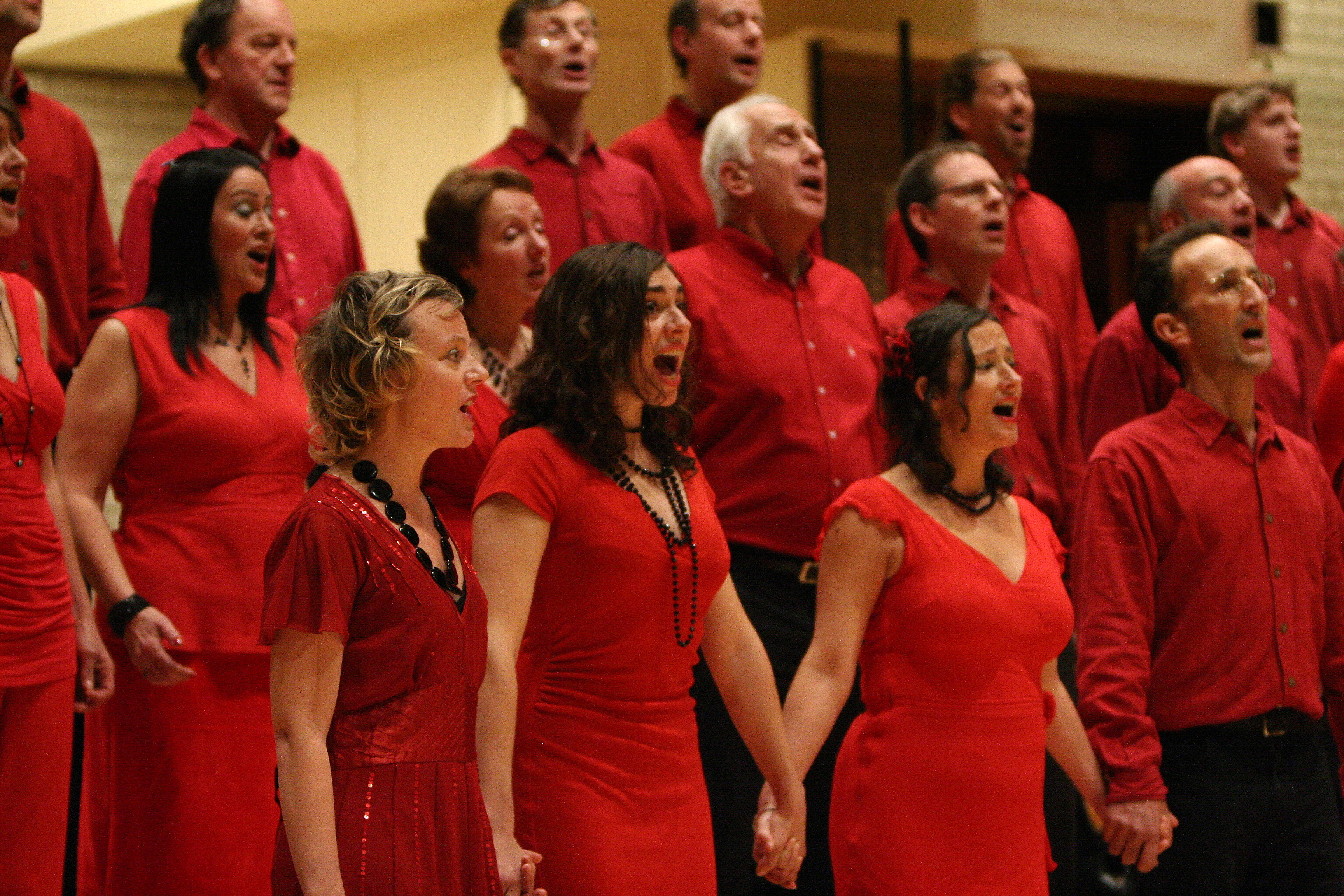 Glorious Chorus acclaimed a capella choir led by Helen Yeomans, original songs with a message